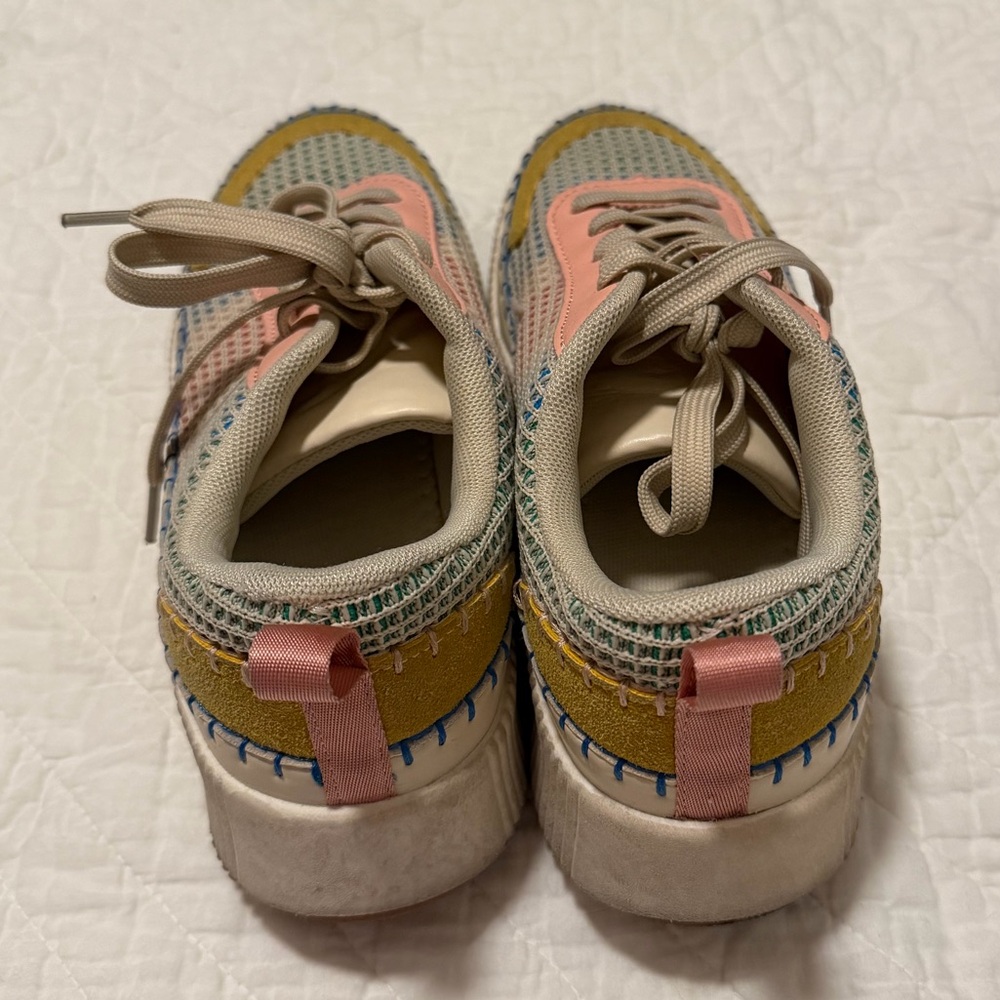 Colorful Patchwork Sneakers - Picture 3 of 5